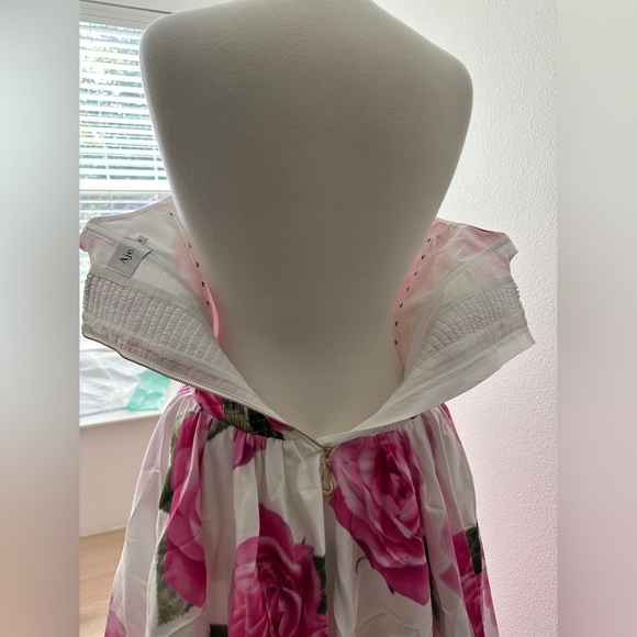 Aje Alani Gown Soft Rose Light Floral US 4 - Picture 15 of 16